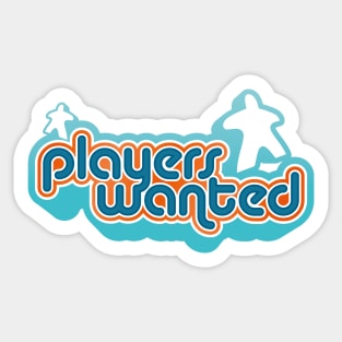 Players Wanted Sticker